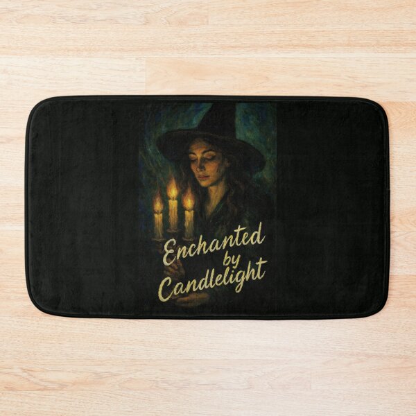 Item preview, Emotional Holiday Scene with Witch, Firelight, and Gift designed and sold by SplashTastic.