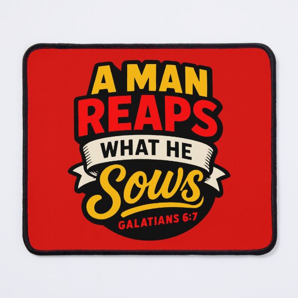 Item preview, Galatians 6:7 A Man Reaps What He Sows designed and sold by plushism.