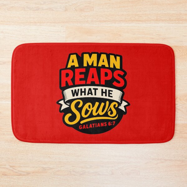 Item preview, Galatians 6:7 A Man Reaps What He Sows designed and sold by plushism.