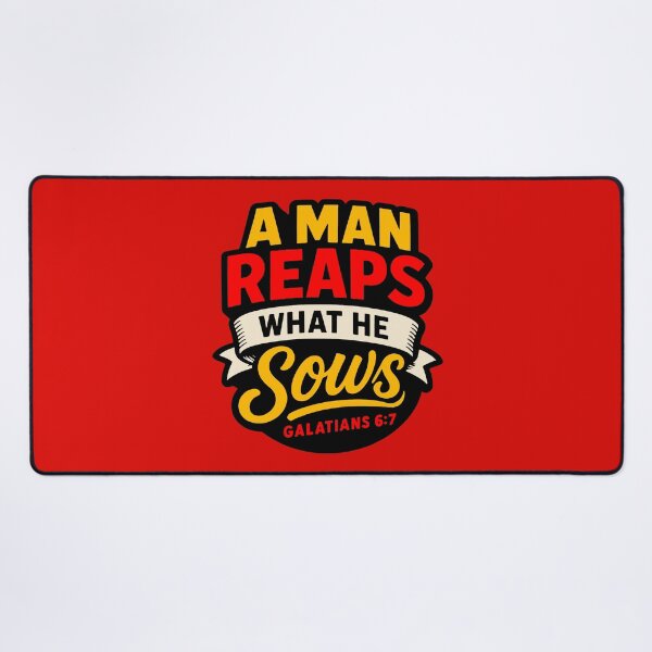 Item preview, Galatians 6:7 A Man Reaps What He Sows designed and sold by plushism.