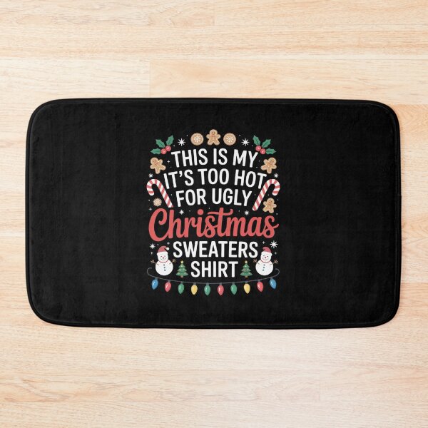 Item preview, his Is My It's Too Hot For Ugly Christmas Sweaters  designed and sold by Belkisallen.