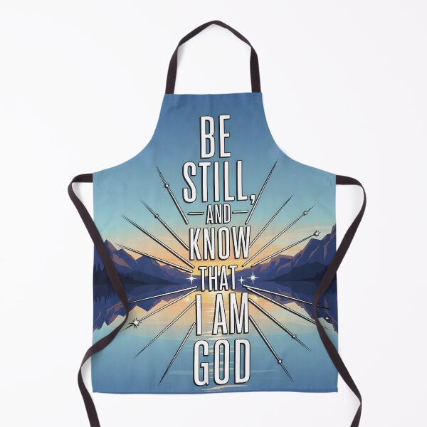 Item preview, Inspirational Christian Quote - Be Still and Know That I Am God. designed and sold by loveandlightrb.