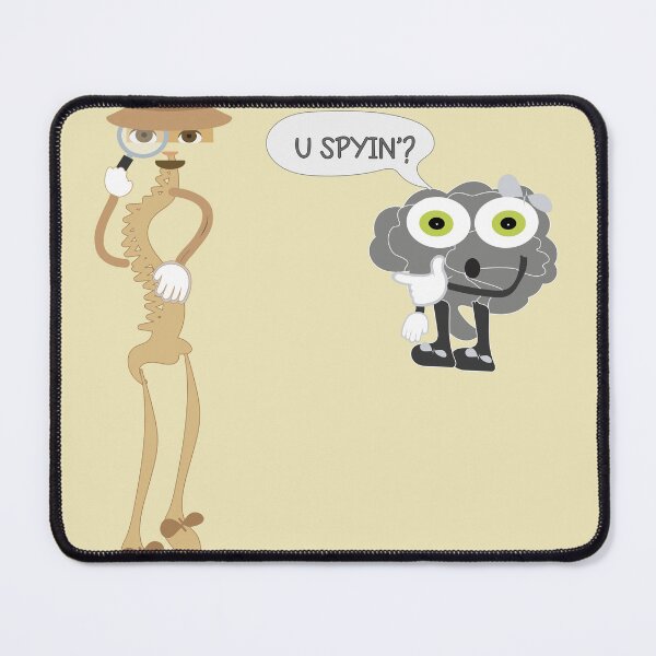 Item preview, Spine & Brain- Medical Humor Design designed and sold by MilabArt.
