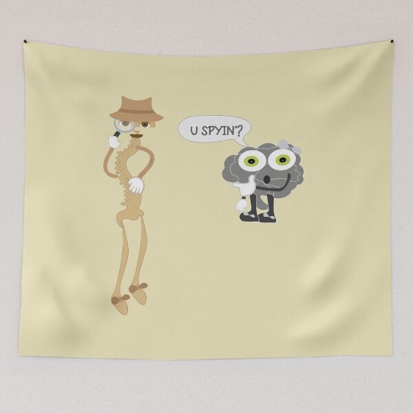 Item preview, Spine & Brain- Medical Humor Design  designed and sold by MilabArt.