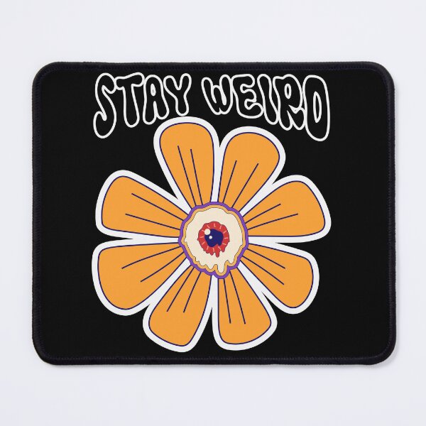 Item preview, Stay Weird Eyeball Flower designed and sold by LagomCreative.
