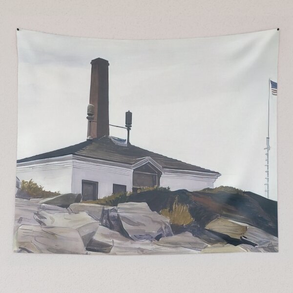 Item preview, Edward Hopper – House Of The Foghorn, i designed and sold by meldefiart.