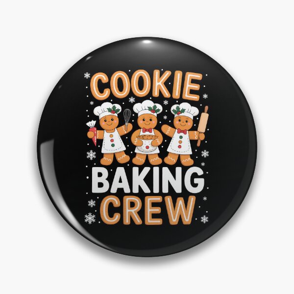 Item preview, Cookie Baking Crew Christmas Gingerbread Bakers designed and sold by KarimSoCute.