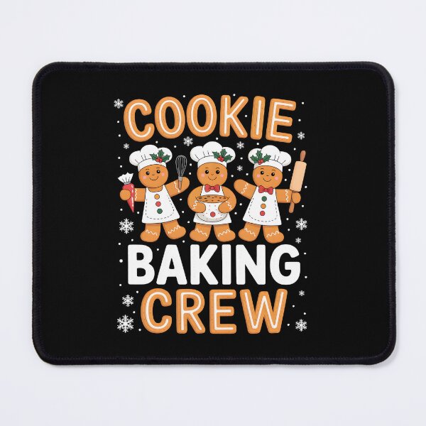 Item preview, Cookie Baking Crew Christmas Gingerbread Bakers designed and sold by KarimSoCute.