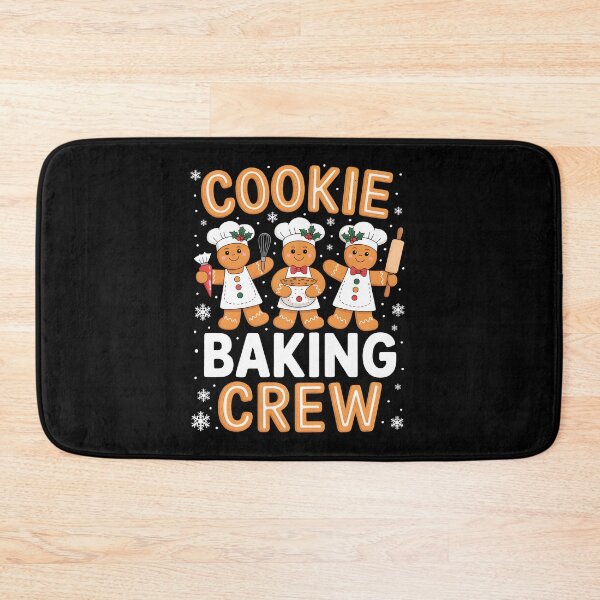 Item preview, Cookie Baking Crew Christmas Gingerbread Bakers designed and sold by KarimSoCute.