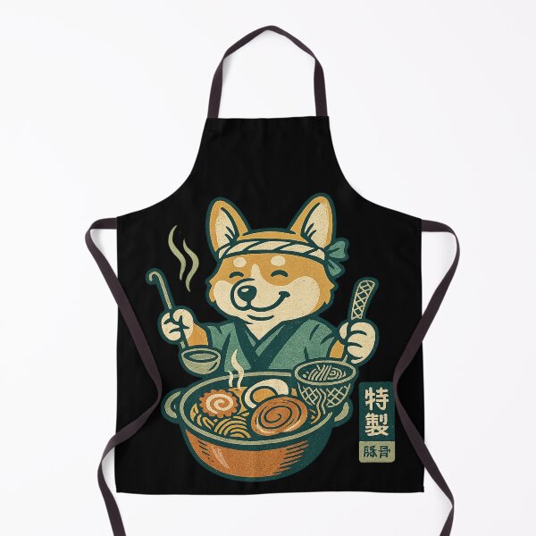 Item preview, Kawaii Corgi Ramen Tonkotsu Chef Pose Funny Corgi Lover designed and sold by Bongocomic.