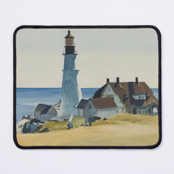 Item preview, Edward Hopper – Lighthouse And Buildings, Portland Head, Cape Elizabeth, Maine designed and sold by meldefiart.