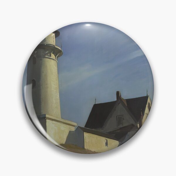Item preview, Edward Hopper – Lighthouse At Two Lights designed and sold by meldefiart.
