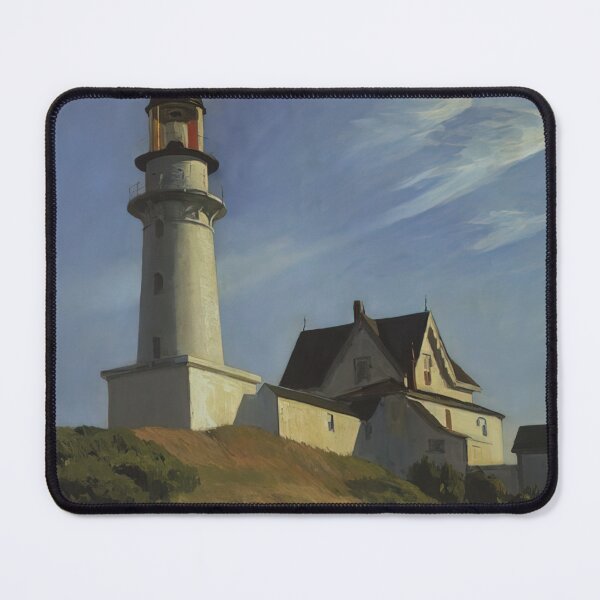 Item preview, Edward Hopper – Lighthouse At Two Lights designed and sold by meldefiart.