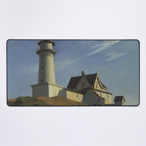 Item preview, Edward Hopper – Lighthouse At Two Lights designed and sold by meldefiart.