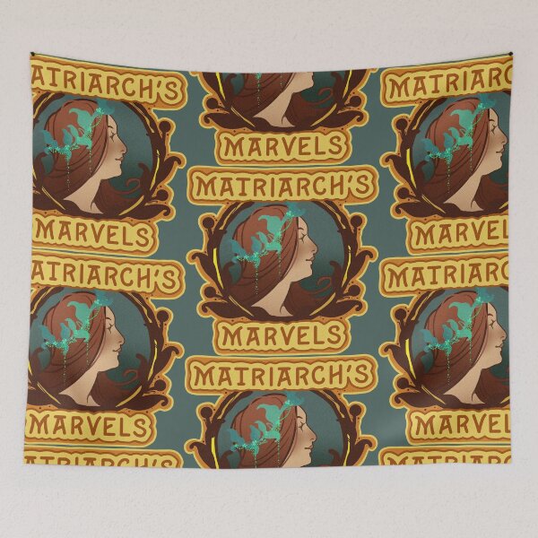 Item preview, Matriarch's Marvels Baseball Card Art Outer Worlds Gaming Gamer Geek 1 2 Earth Directorate Order Nouveau Auntie's Spacer's Choice designed and sold by SugaredTea.