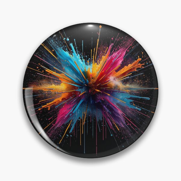 Item preview, Vibrant Paint Explosion – Abstract Street Art Energy designed and sold by PLUSHIWORLDtm.