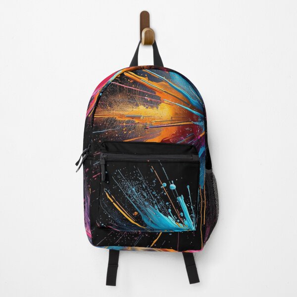 Item preview, Vibrant Paint Explosion – Abstract Street Art Energy designed and sold by PLUSHIWORLDtm.