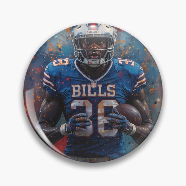 Item preview, God Buffalo Bills Displaying Pride Athleticism Art Field designed and sold by ART ATTACK ZONE.