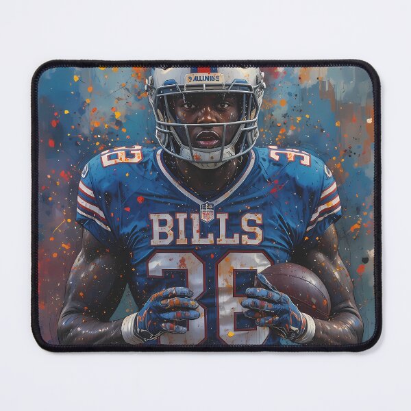 Item preview, God Buffalo Bills Displaying Pride Athleticism Art Field designed and sold by ART ATTACK ZONE.