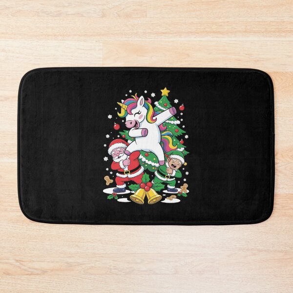 Item preview, mas Tree Lighting Dabbing Elf Santa Unicorn Christmas  designed and sold by Belkisallen.