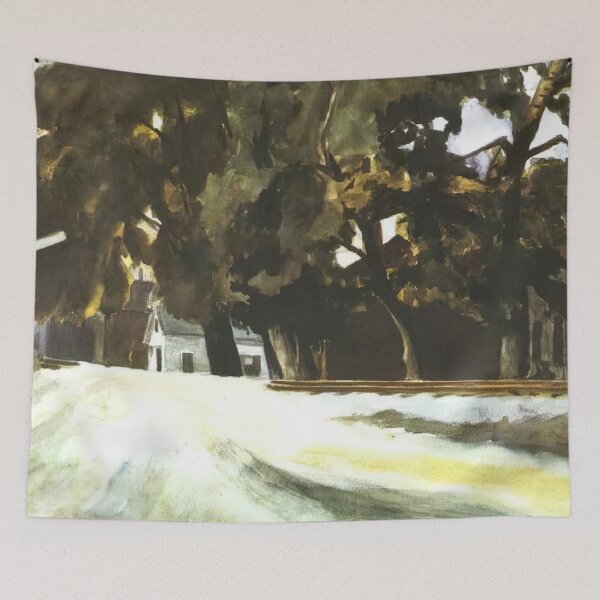 Item preview, Edward Hopper – Railroad Crossing designed and sold by meldefiart.