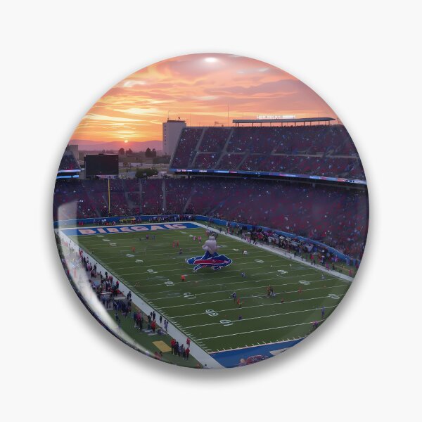 Item preview, Landscape Buffalo Bills Displaying Pride Athleticism Art Field designed and sold by ART ATTACK ZONE.