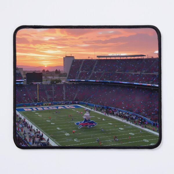 Item preview, Landscape Buffalo Bills Displaying Pride Athleticism Art Field designed and sold by ART ATTACK ZONE.