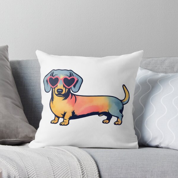 Item preview, Dachshund Pink Sunglasses designed and sold by stephenflashart.