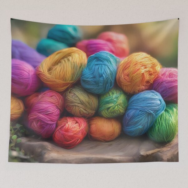 Item preview, Colorful Yarn Stash  designed and sold by CalmnessbyChoice.