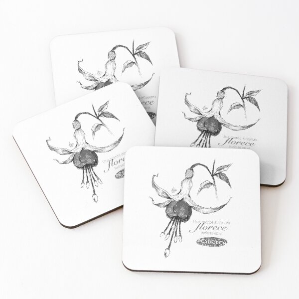 Item preview, WILD MIND BLOOMS EVEN IN DISORDER BLACK AND WHITE-SPANISH designed and sold by LIS AND MELIVERSO.