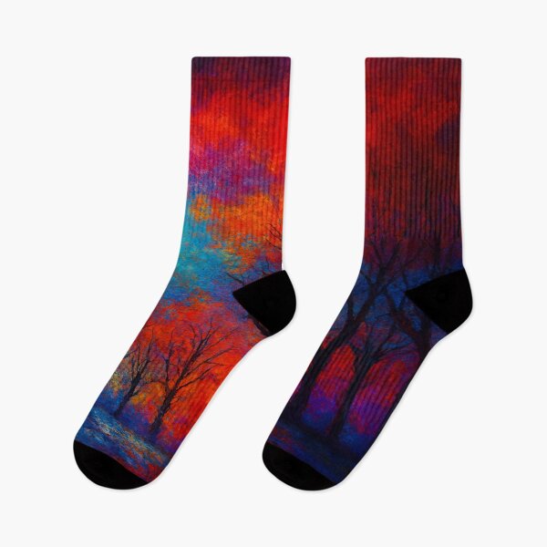 Item preview, Nocturne in Crimson and Cobalt designed and sold by Joey Santiago.
