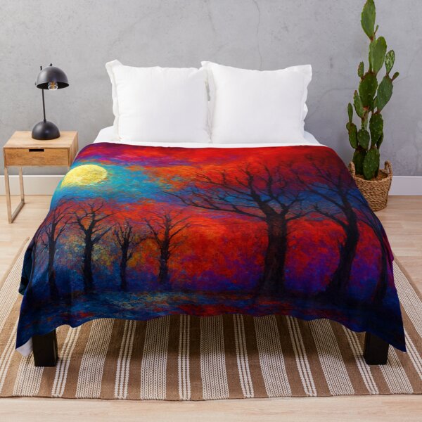 Item preview, Nocturne in Crimson and Cobalt designed and sold by Joey Santiago.