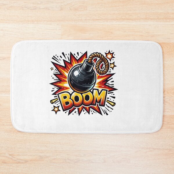 Item preview, BOOM! Comic Explosion Pop Art Design designed and sold by TeeMoods.