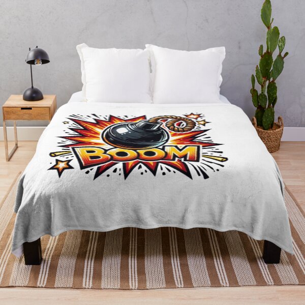 Item preview, BOOM! Comic Explosion Pop Art Design designed and sold by TeeMoods.
