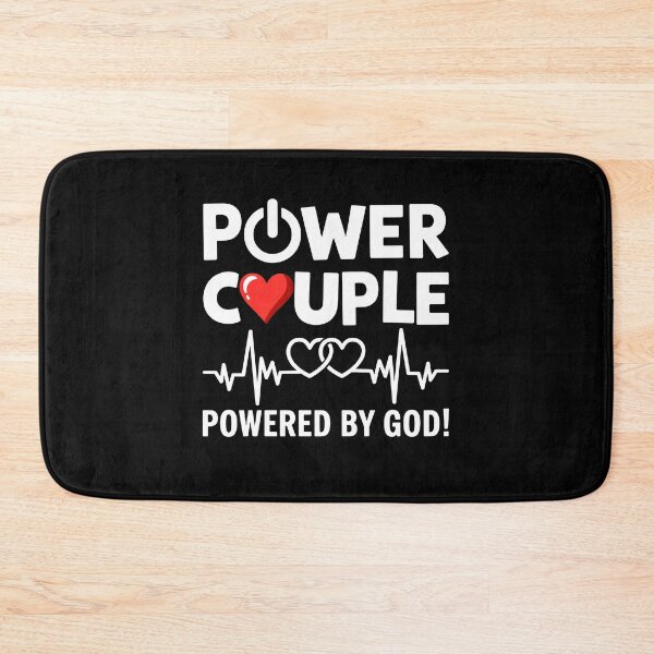 Item preview, Power Couple Christian Couple Matching designed and sold by KarimSoCute.