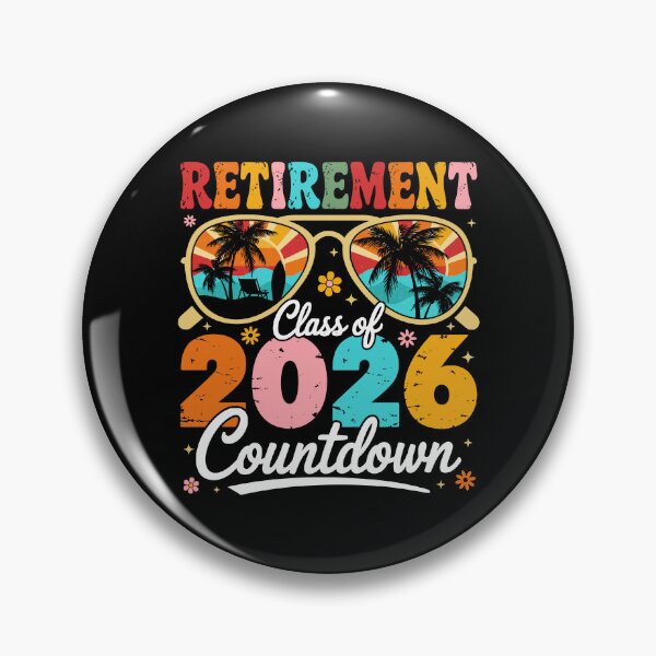 Item preview, Retro Retirement Class of 2026 Countdown in Progress Teacher designed and sold by KarimSoCute.