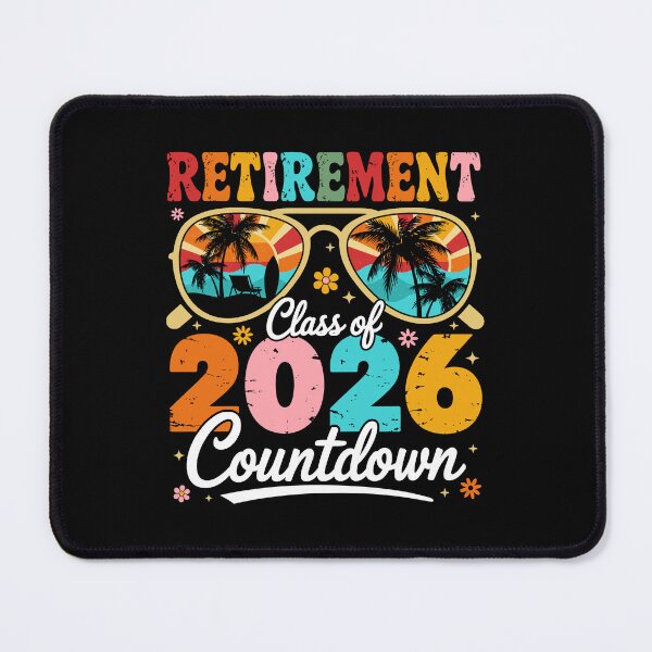 Item preview, Retro Retirement Class of 2026 Countdown in Progress Teacher designed and sold by KarimSoCute.