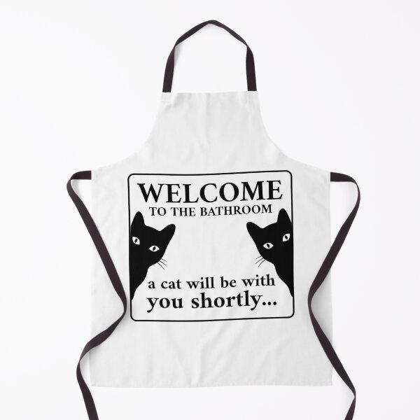 Item preview, Welcome To The Bathroom A Cat Will Be With You Shortly designed and sold by stephenflashart.
