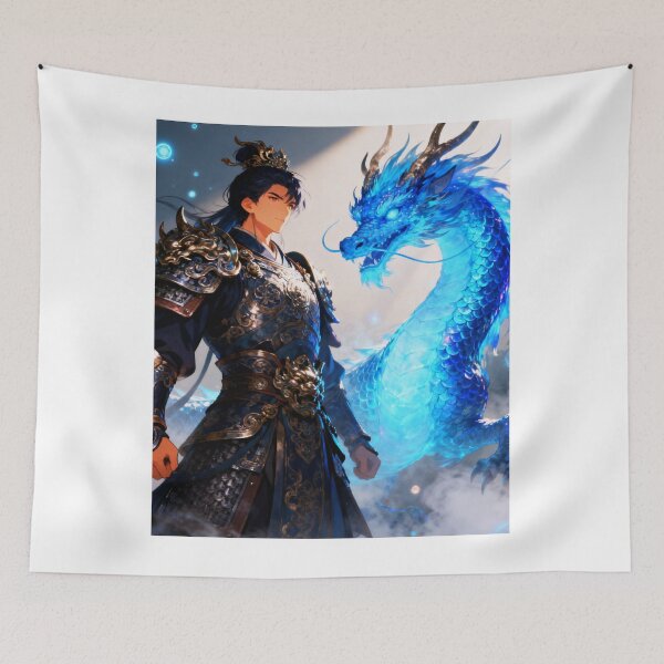Item preview, Azure Dragon Guardian designed and sold by NovaOtaku.