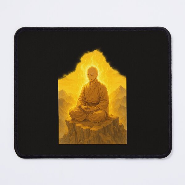 Item preview, Meditating Monk designed and sold by FusionRealm.