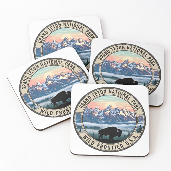 Item preview, Grand Teton National Park Frosted Peaks Alpine Trail Escape designed and sold by Star3NowForMe.