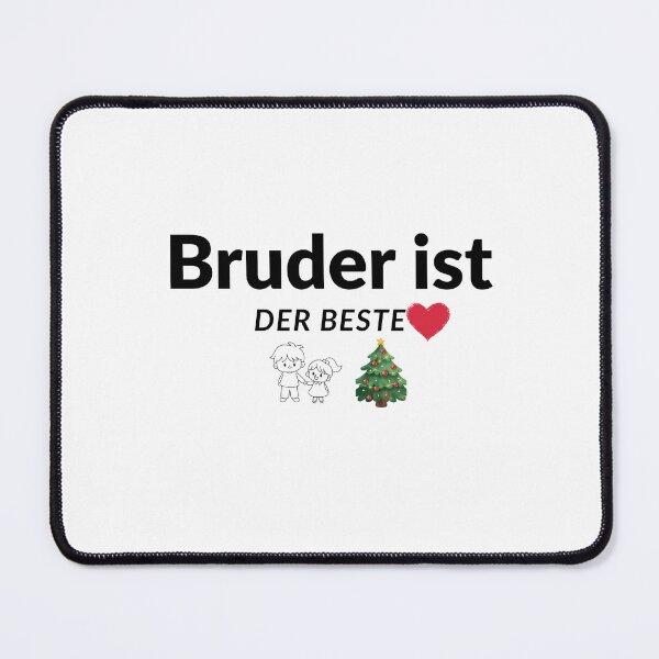 Item preview, "Brother is the best" - Funny Christmas design for siblings designed and sold by HappyMamaS.
