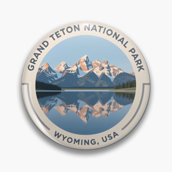 Item preview, Grand Teton National Park Mountain Echo Timberline Trek designed and sold by Star3NowForMe.