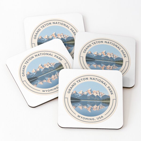 Item preview, Grand Teton National Park Mountain Echo Timberline Trek designed and sold by Star3NowForMe.