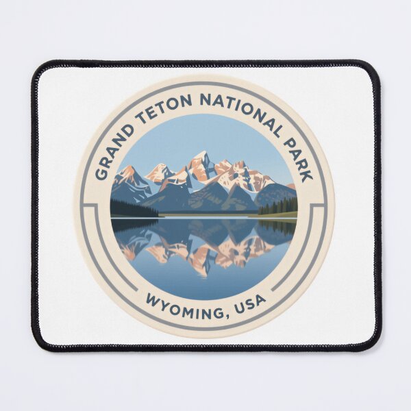 Item preview, Grand Teton National Park Mountain Echo Timberline Trek designed and sold by Star3NowForMe.
