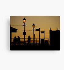 Winter Sun. Canvas Print