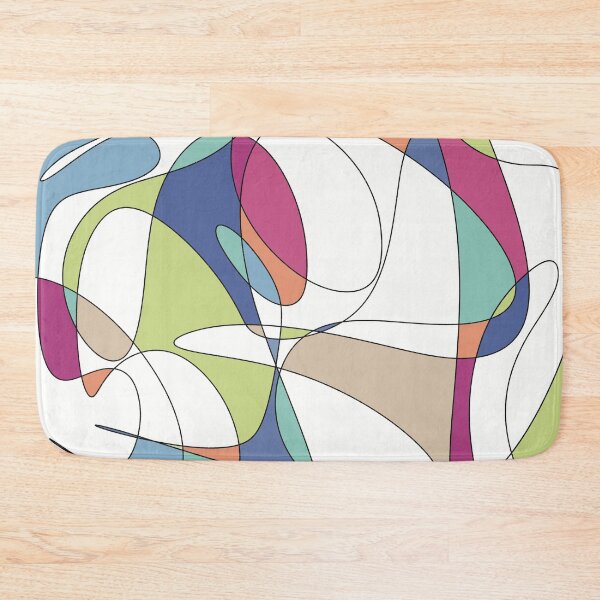 Item preview, Abstract Scribble No. 54 – Multicolor Expressive Line Art designed and sold by iampaulmorris.