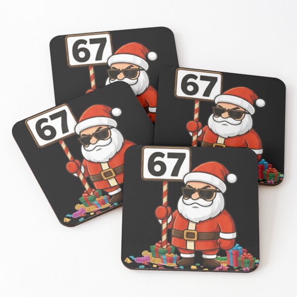 Item preview, Funny Six Seven 67 Meme 6 7 Christmas Santa and Elf Hand Essential T-Shirt designed and sold by good-waves.