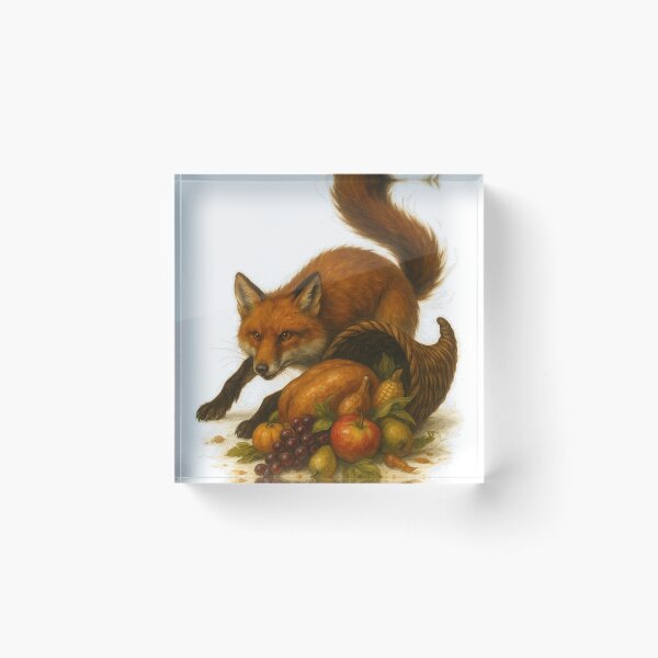 Item preview, Thanksgiving Hunting Fox designed and sold by thehaywirehoney.