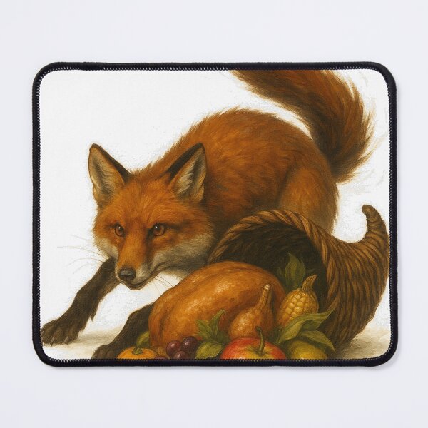 Item preview, Thanksgiving Hunting Fox designed and sold by thehaywirehoney.